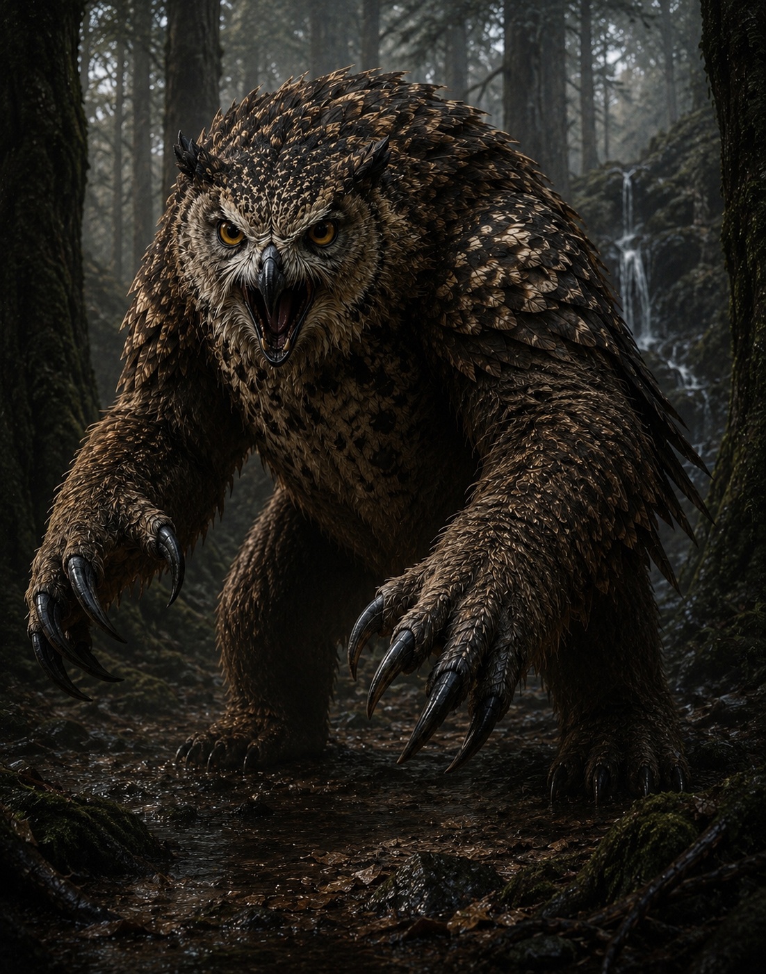Owlbear creature manual image